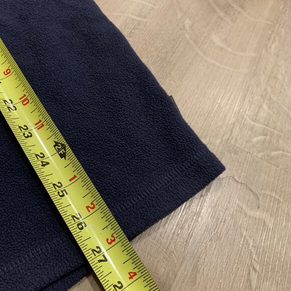 Helly Hanson Pullover Men's Large L Navy Blue 1/4 Quarter Zip Fleece Mock Neck - Picture 7 of 7